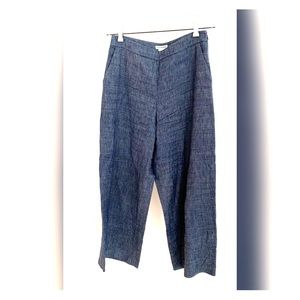 Club Monaco chambray culottes